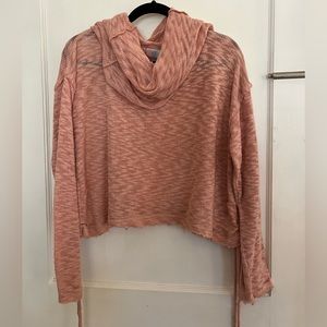 Free People Beach Pink Sweater